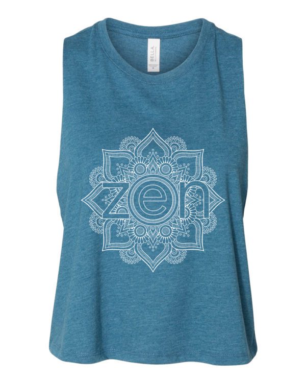 Zen Mandala Crop Tank